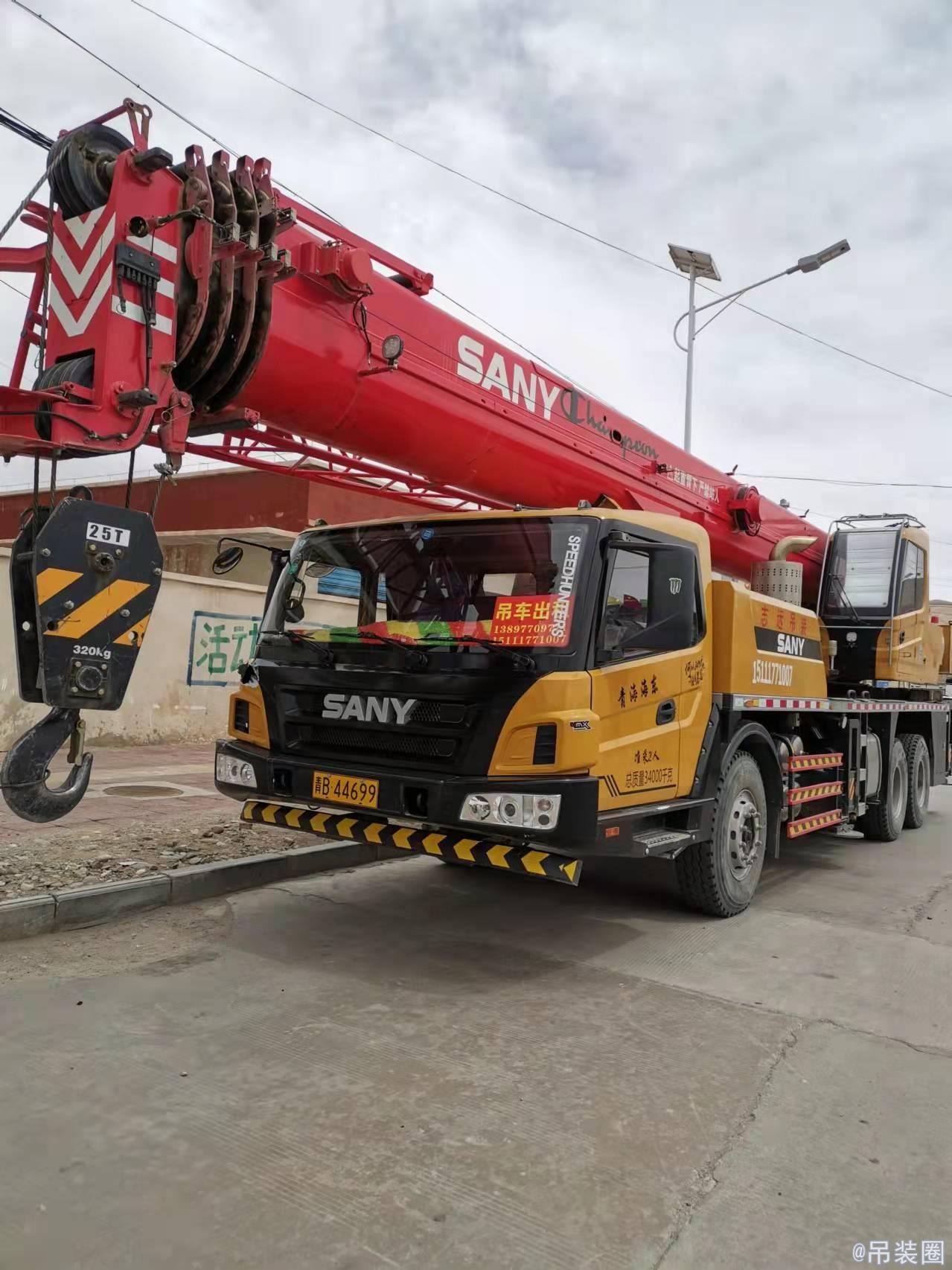 (已过期)【吊车出租】西藏自治区 昌都市 三一 汽车吊出租 20-25吨