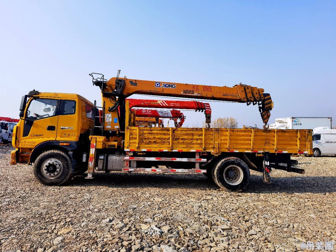 【免费发布二手吊车】湖北省 随州市 二手随车吊 20吨以下 随州市曾都